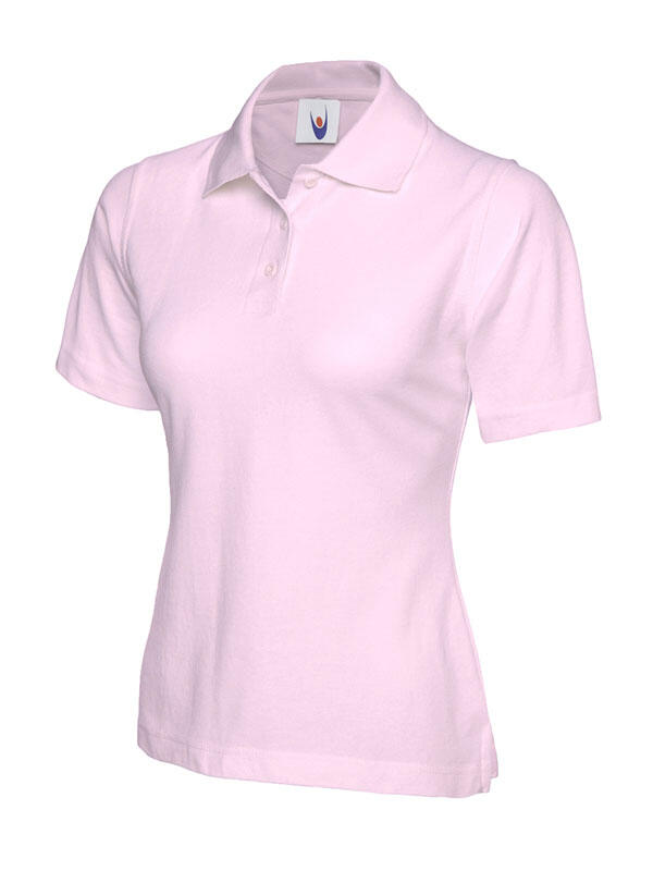 Uneek Clothing UC106 Pink Ladies Classic Poloshirt