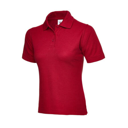 Uneek Clothing UC106 Red Ladies Classic Poloshirt