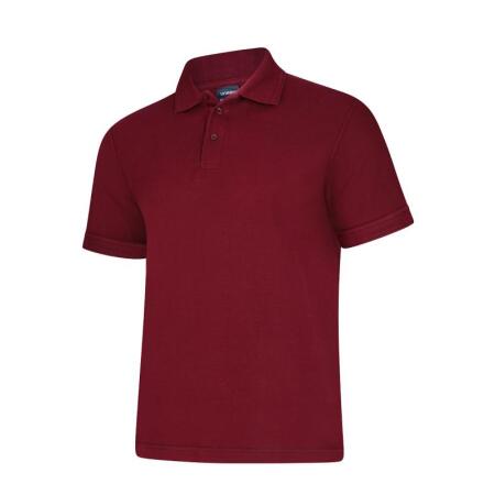 Uneek Clothing UC108 Maroon Deluxe Poloshirt