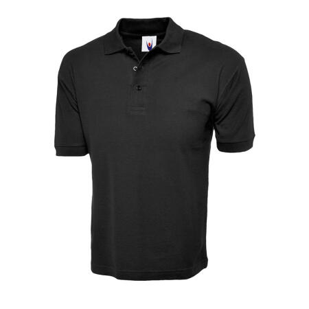 Uneek Clothing UC112 Black Classic Cotton Poloshirt