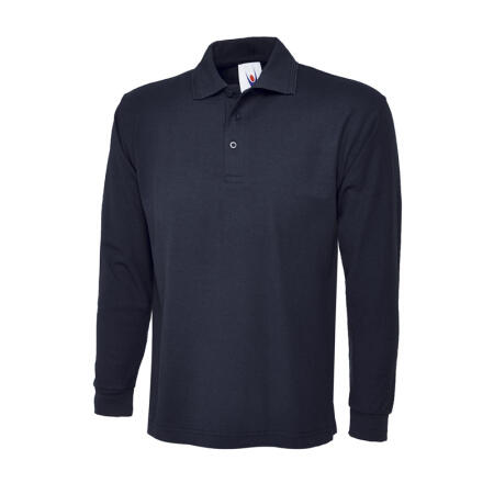 Uneek Clothing UC113 Navy Longsleeve Classic Poloshirt