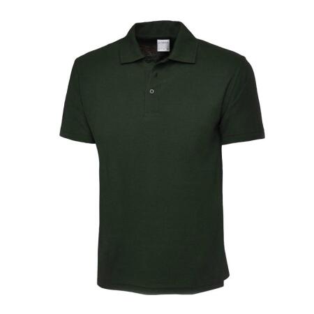 Uneek Clothing UC114 Bottle Green Mens Active Cotton Poloshirt