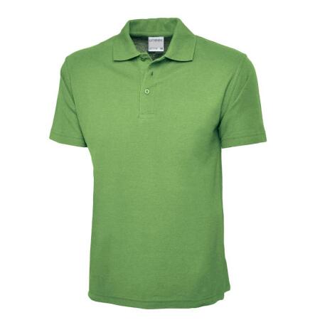 Uneek Clothing UC114 Lime Mens Active Cotton Poloshirt