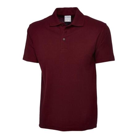 Uneek Clothing UC114 Maroon Mens Active Cotton Poloshirt