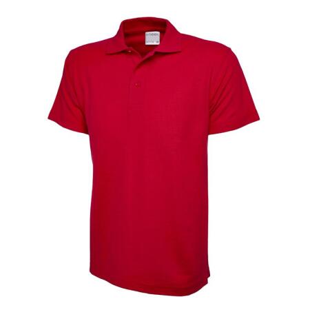 Uneek Clothing UC114 Red Mens Active Cotton Poloshirt