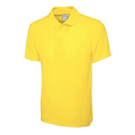 Uneek Clothing UC114 Yellow Mens Active Cotton Poloshirt