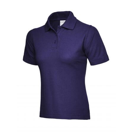 Uneek Clothing UC115 Purple Ladies Active Cotton Poloshirt