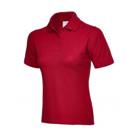 Uneek Clothing UC115 Red Ladies Active Cotton Poloshirt