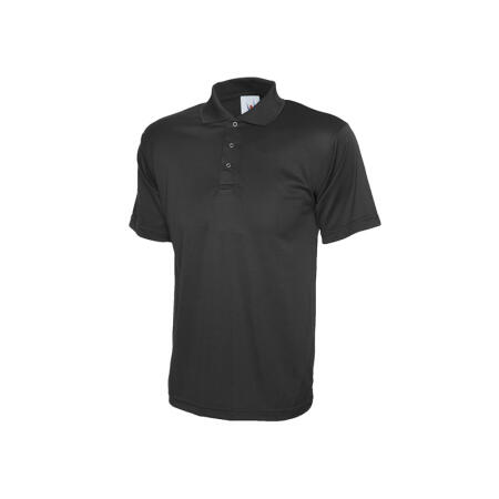 Uneek Clothing UC121 Black Processable Poloshirt