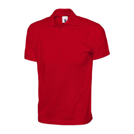 Uneek Clothing UC122 Red Jersey Poloshirt