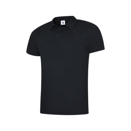 Uneek Clothing UC125 Black Mens Ultra Cool Poloshirt