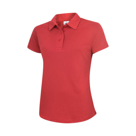 Uneek Clothing UC126 Red Ladies Ultra Cool Poloshirt