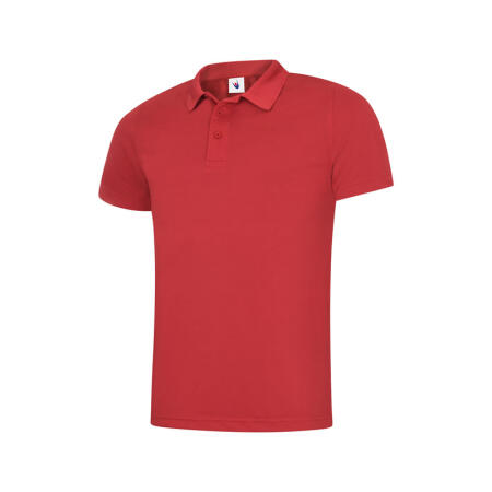 Uneek Clothing UC127 Red Mens Ultra Cool Workwear Poloshirt