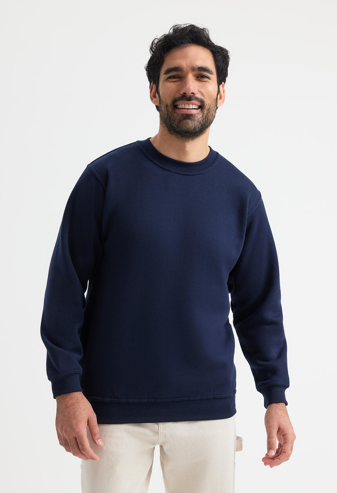 UC201 Red Heavyweight Sweatshirt - Image 2