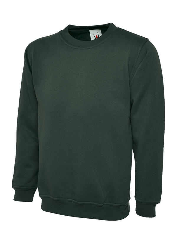 Uneek Clothing UC202 Bottle Green Childrens Classic Sweatshirt