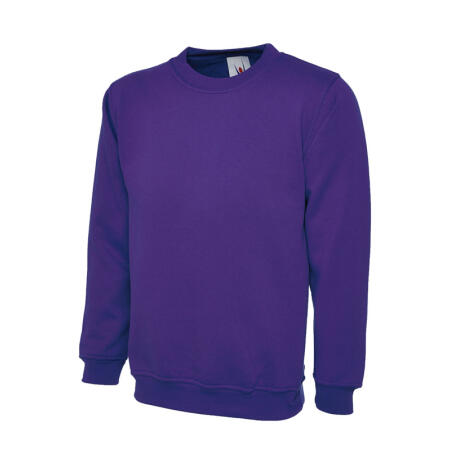 Uneek Clothing UC202 Purple Childrens Classic Sweatshirt