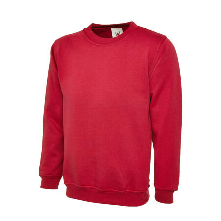 Uneek Clothing UC203 Red Classic Sweatshirt