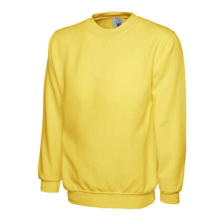 Uneek Clothing UC203 Yellow Classic Sweatshirt