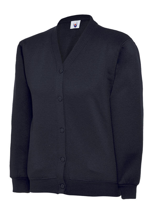Uneek Clothing UC207 Navy Childrens Classic Cardigan