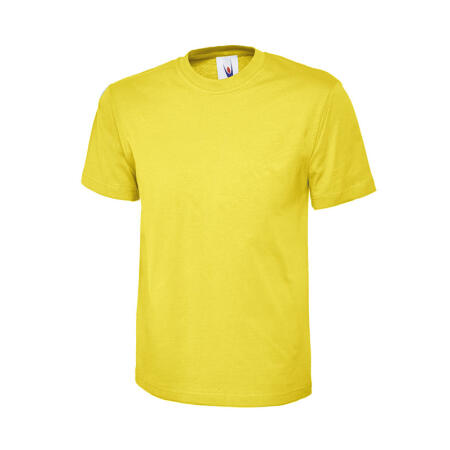 Uneek Clothing UC301 Yellow Classic T-shirt