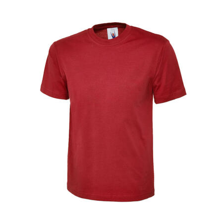 Uneek Clothing UC302 Red Heavyweight T-Shirt