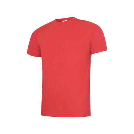 Uneek Clothing UC315 Red Mens Ultra Cool T-Shirt