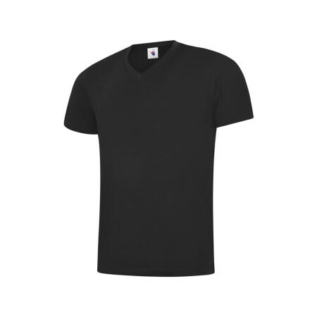 Uneek Clothing UC317 Black Classic V Neck T-shirt