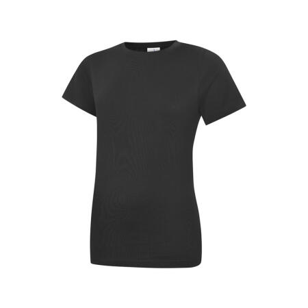 Uneek Clothing UC318 Black Ladies Classic T-Shirt