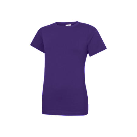 Uneek Clothing UC318 Purple Ladies Classic T-Shirt