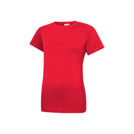 Uneek Clothing UC318 Red Ladies Classic T-Shirt