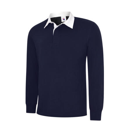 Uneek Clothing UC402 Navy Classic Rugby Shirt