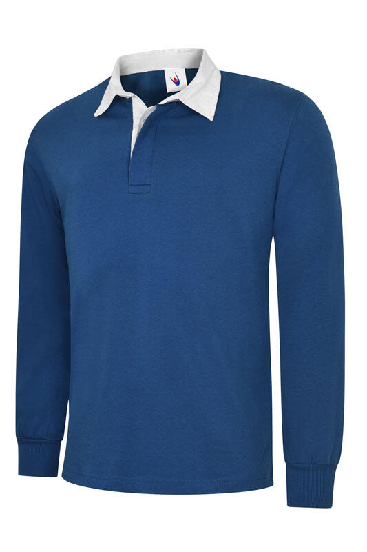 Uneek Clothing UC402 Royal Classic Rugby Shirt