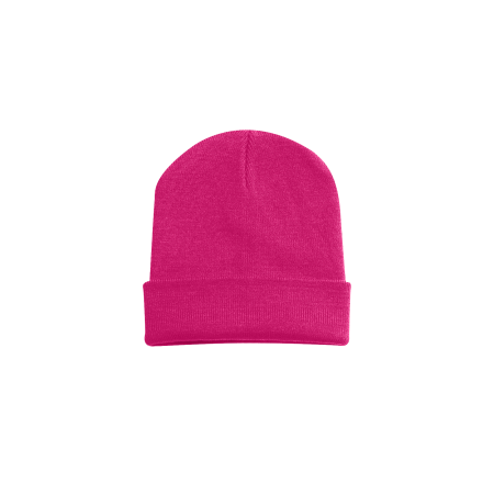 Uneek Clothing UC410 Fuchsia Heavyweight Cuffed Beanie