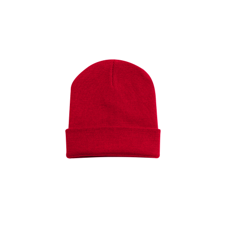 Uneek Clothing UC410 Red Heavyweight Cuffed Beanie