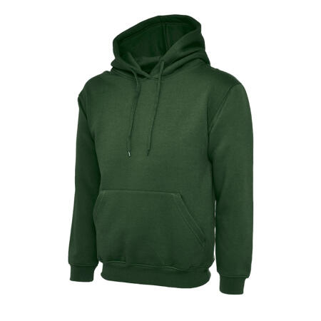 Uneek Clothing UC502 Bottle Green Classic Hooded Sweatshirt