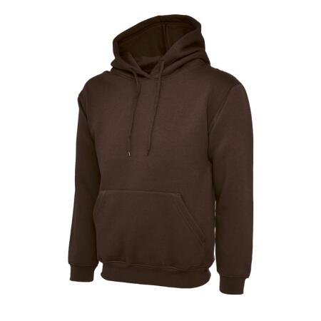 Uneek Clothing UC502 Brown Classic Hooded Sweatshirt