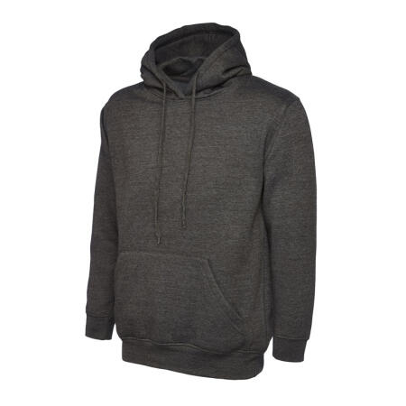 Uneek Clothing UC502 Charcoal Classic Hooded Sweatshirt