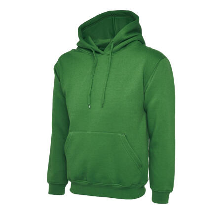 Uneek Clothing UC502 Kelly Green Classic Hooded Sweatshirt