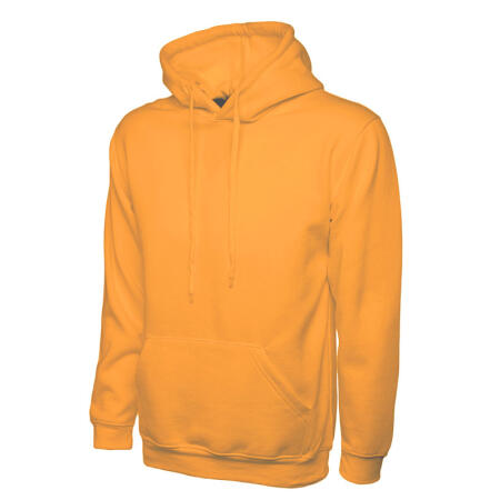 Uneek Clothing UC502 Orange Classic Hooded Sweatshirt