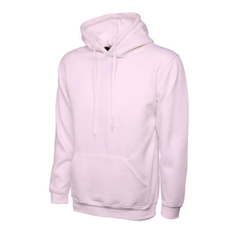 Uneek Clothing UC502 Pink Classic Hooded Sweatshirt