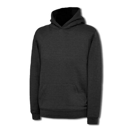 Uneek Clothing UC503 Charcoal Childrens Classic Hooded Sweatshirt