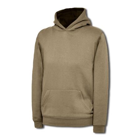 Uneek Clothing UC503 Olive Childrens Classic Hooded Sweatshirt