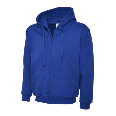 Uneek Clothing UC504 Royal Adults Classic Full Zip Hooded Sweatshirt