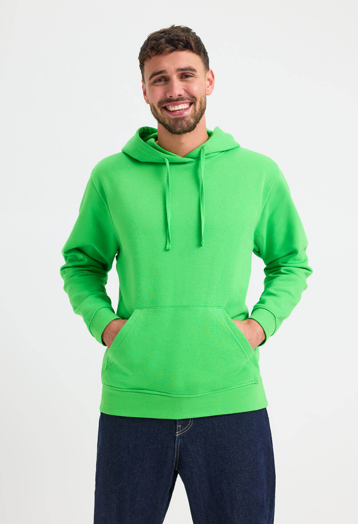 UC509 Cranberry Deluxe Hooded Sweatshirt - Image 2