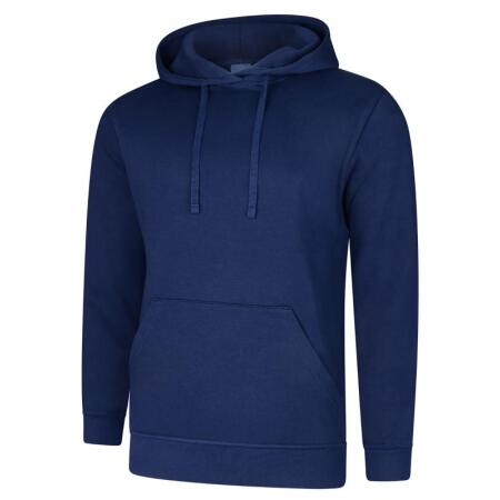 Uneek Clothing UC509 French Navy Deluxe Hooded Sweatshirt