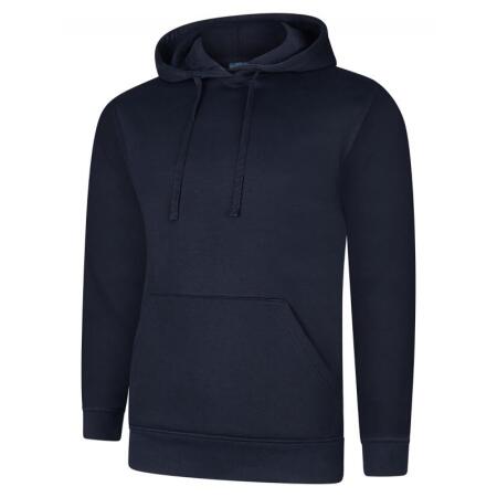 Uneek Clothing UC509 Navy Deluxe Hooded Sweatshirt
