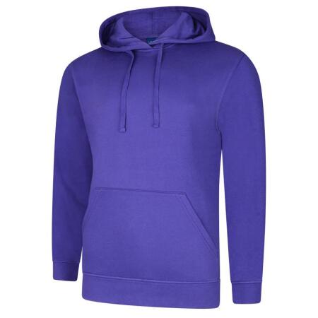 Uneek Clothing UC509 Purple Deluxe Hooded Sweatshirt