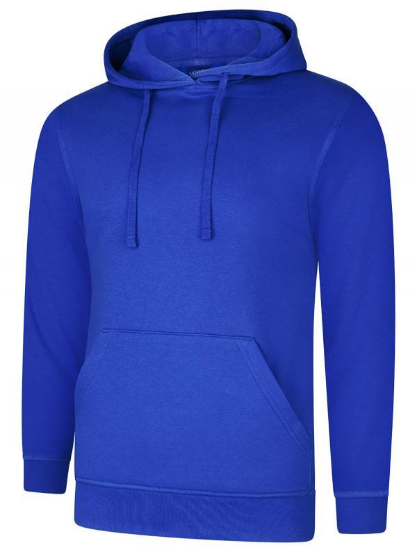 Uneek Clothing UC509 Royal Deluxe Hooded Sweatshirt