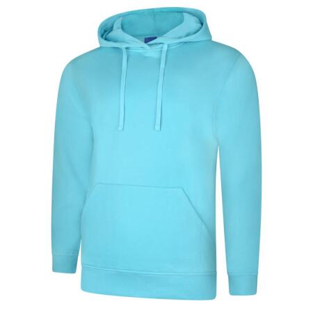 Uneek Clothing UC509 Turquoise Deluxe Hooded Sweatshirt