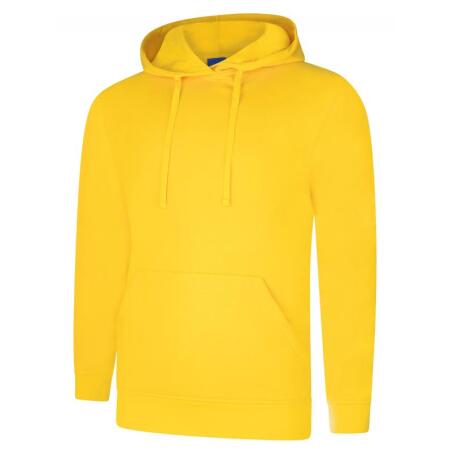 Uneek Clothing UC509 Yellow Deluxe Hooded Sweatshirt